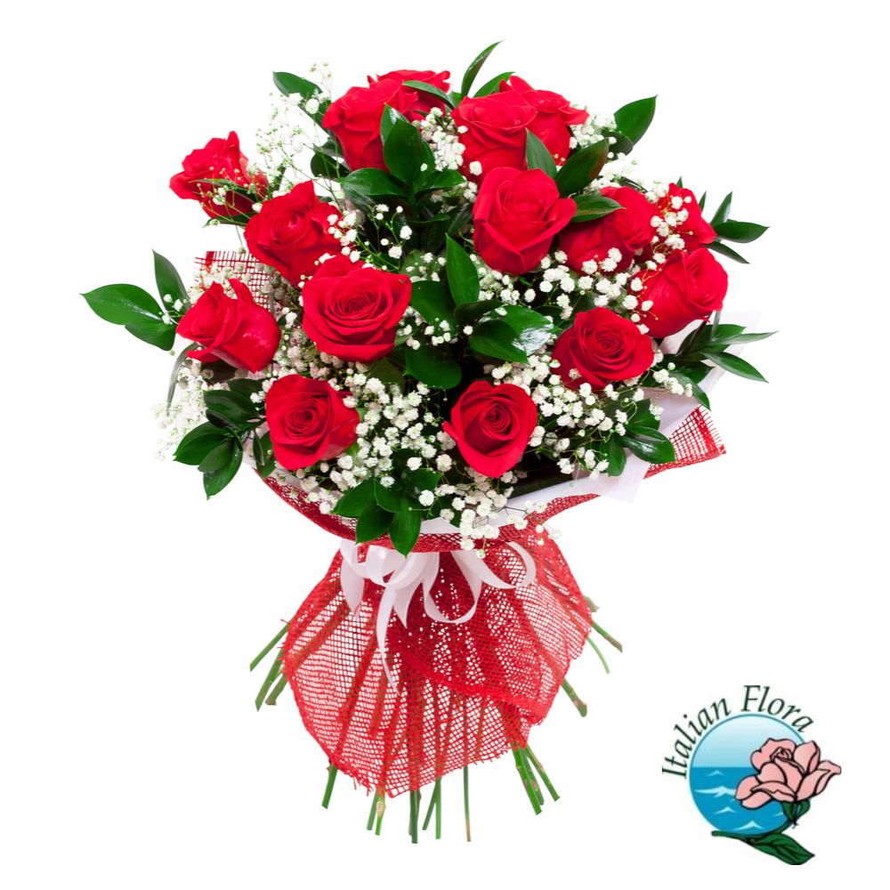 Bouquet di rose rosse » Fiori a Vicenza, acquista fiori online a Vicenza,  consegna fiori a domicilio a Vicenza, invio fiori a Vicenza.